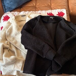 Express Black Sherpa Jacket